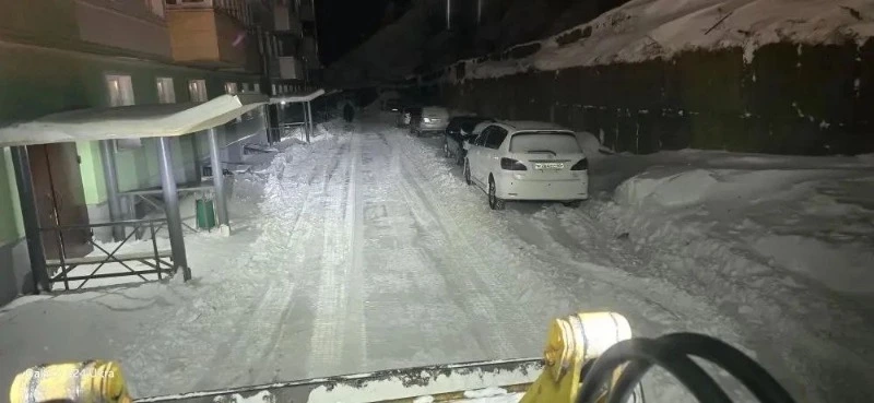 Циклон в Холмском округе: как коммунальщики боролись со снегом