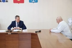 Мэр Дмитрий Любчинов провел прием по личным вопросам