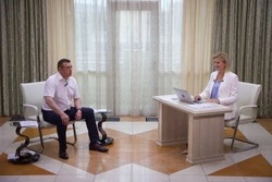 Холмчане аквтивно приняли участие в прямой линии губернатора Сахалинской области Валерия Лимаренко