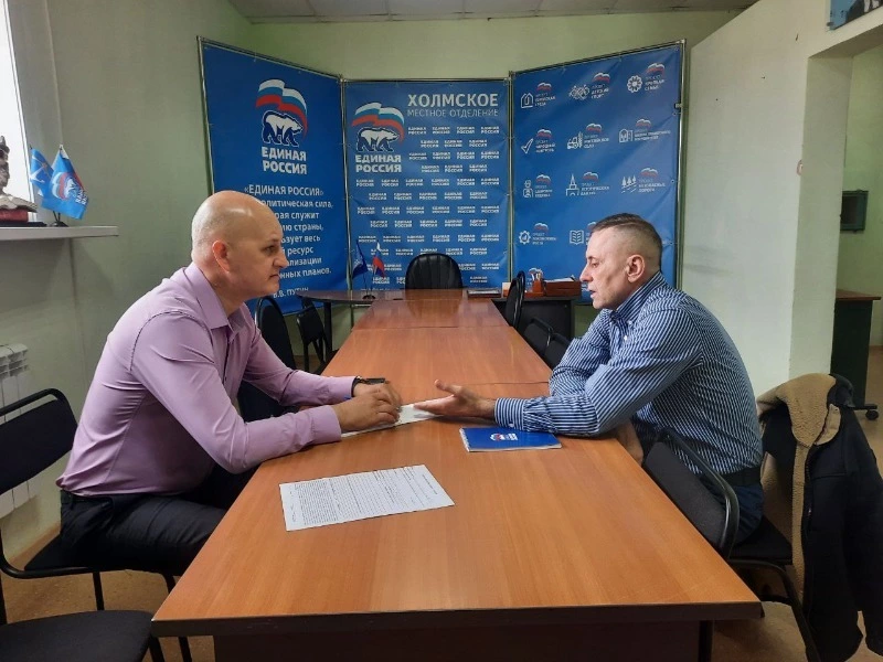 В стенах Местной общественной приемной состоялся прием граждан по личным вопросам