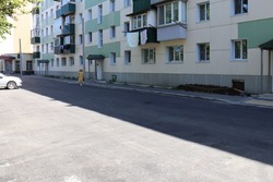 Капитальный ремонт двора на улице Крузенштерна, 9 подходит к завершению