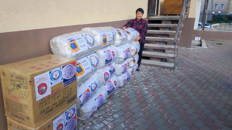 Очередная партия помощи от холмских волонтеров отправилась на передовую