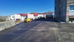 Благодаря ТОСу «Первомайская 10, 10-А» отремонтировали двор 