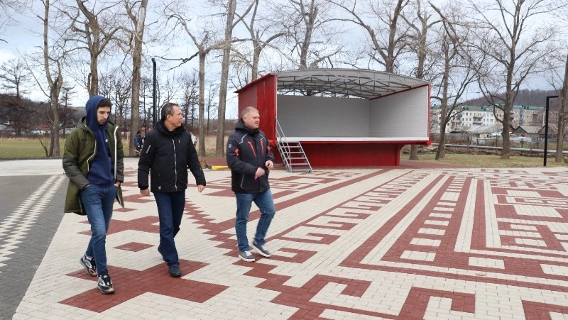 Поездка мэра по округу