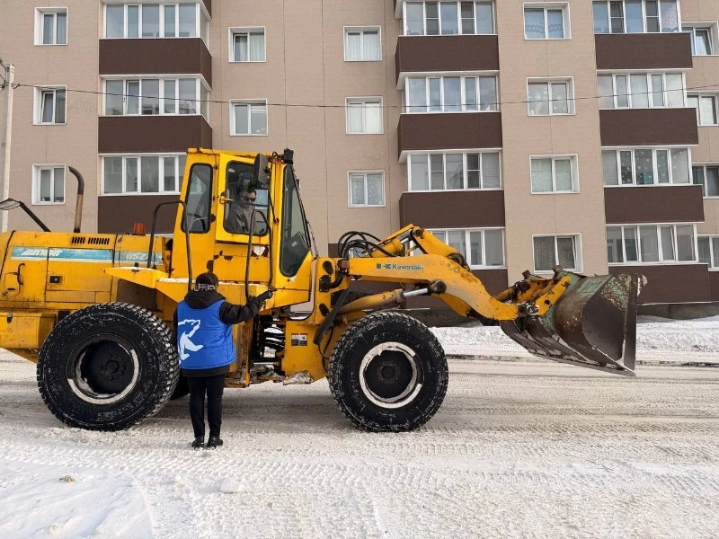 Волонтеры проверили качество уборки снега в десяти районах Сахалинской области