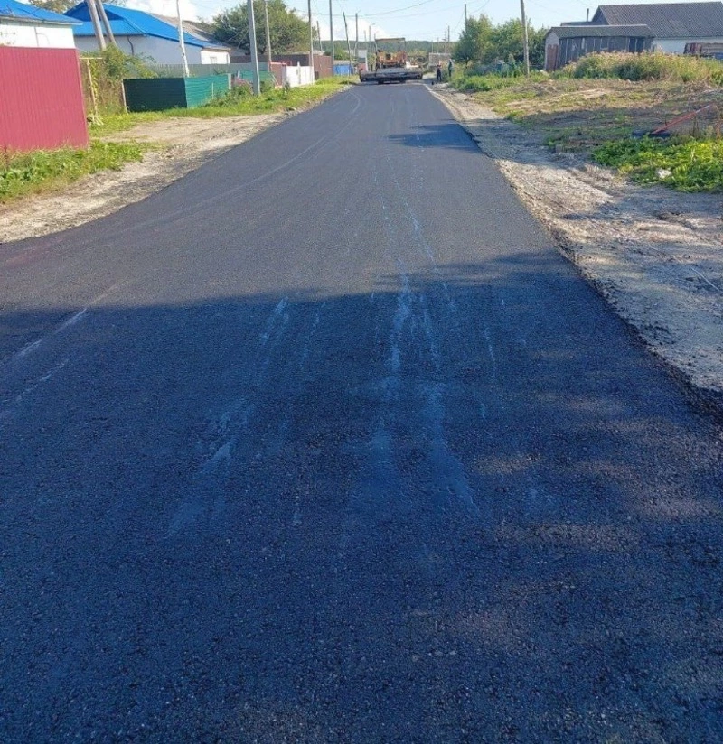 В селе Костромское преображается улица Озёрная