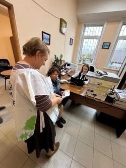 Очередной выездной приём МФЦ в селе Чехов посетили около 30 жителей