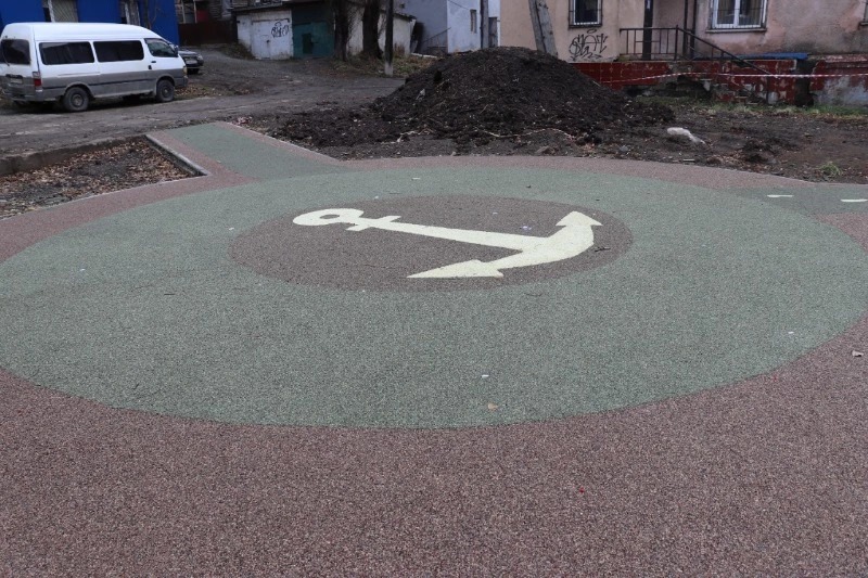 В Холмске создаются новые общественные территории