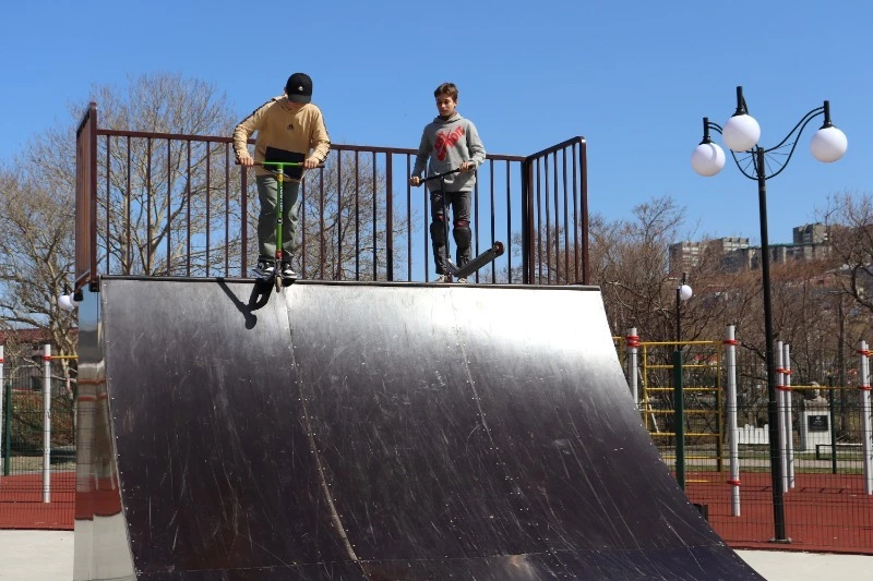 Открытие скейт-парка