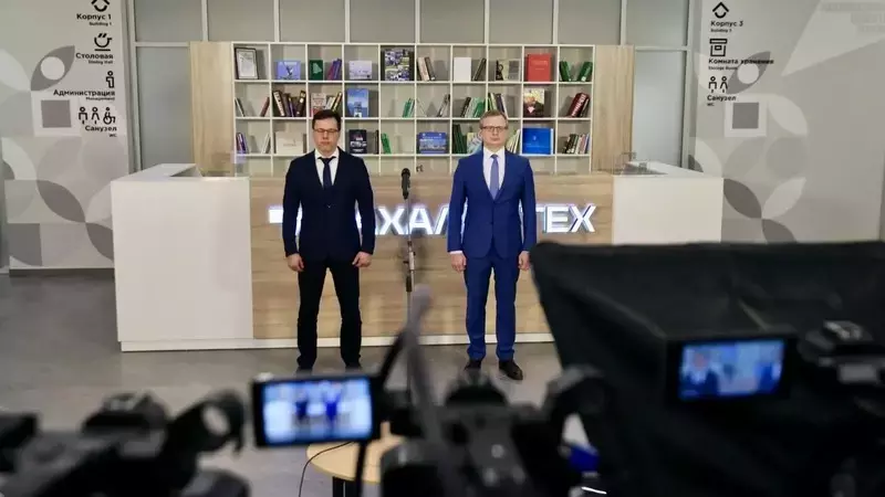 Президент России Владимир Путин и губернатор Валерий Лимаренко официально открыли студгородок кампус