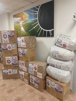 Холмские добровольцы отправили новую партию помощи для военных