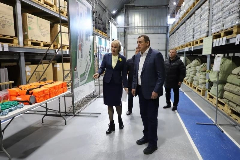 Валерий Лимаренко проверил готовность сил и средств к паводкоопасному периоду в Сахалинской области