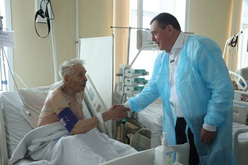 В городской больнице Южно-Сахалинска капитально отремонтировали кардиологическое отделение